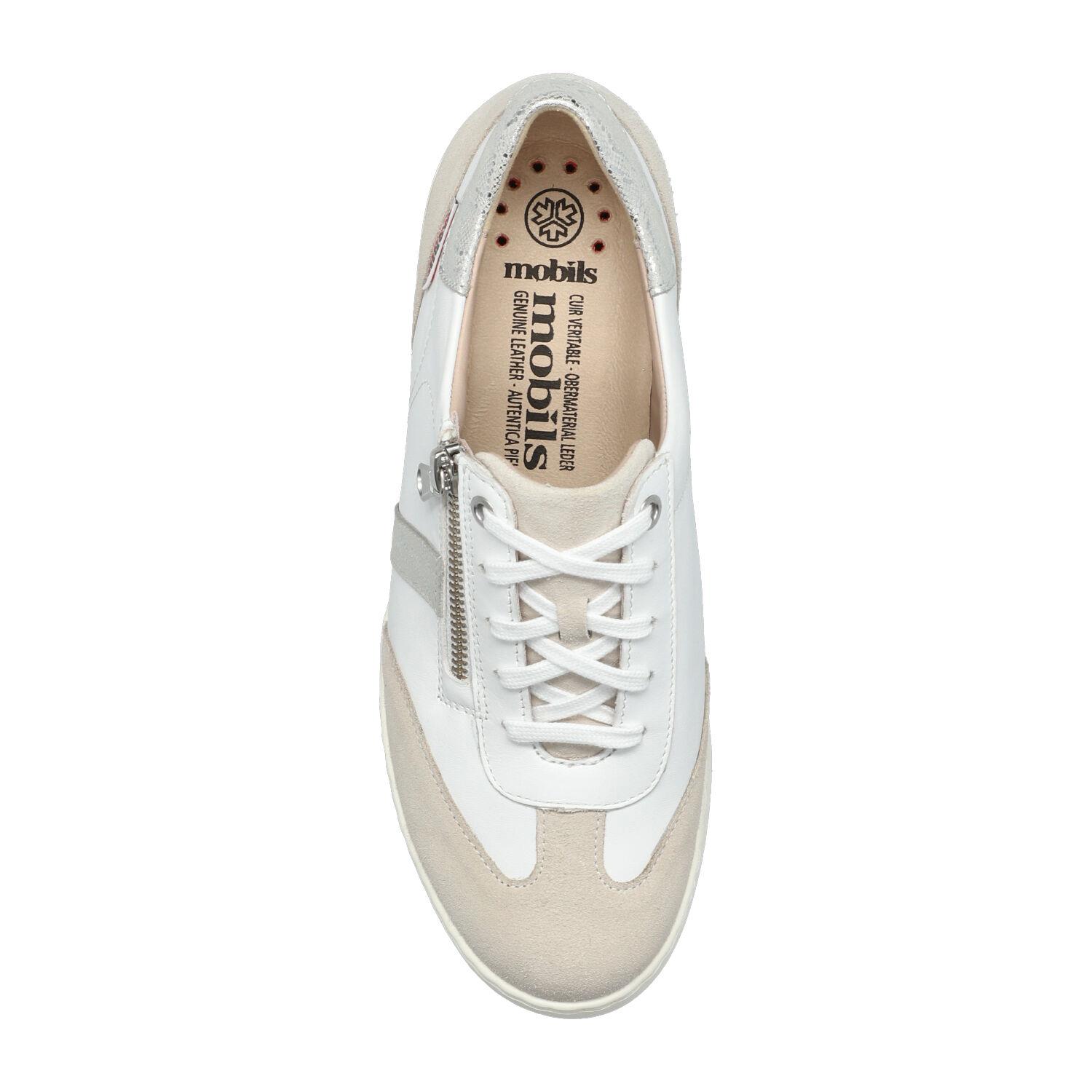 lacets femme modèle Gaia Blanc casse - Mephisto